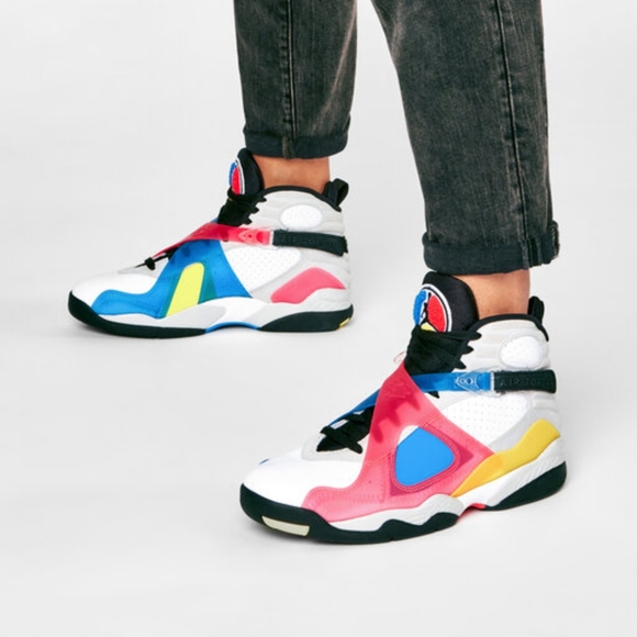 multi color retro 8